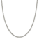 Sterling Silver Polished 3.15mm Curb Chain Necklace