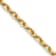 14K Yellow Gold 1.8mm Diamond-cut Round Open Link Cable Chain Necklace