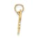 10K Yellow Gold 3D Hockey Mom Charm