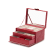 Caroline Medium Jewelry Box Red By Wolf
