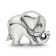 Sterling Silver Elephant Bead