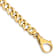 10k Yellow Gold 8mm Hand-polished Fancy Curb Link Bracelet