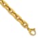 14K Yellow Gold 8.7mm Fancy Link 9 Inch Bracelet