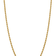 14k Yellow Gold 3.25mm Solid Diamond-Cut Rope 26 Inch Chain