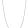 Rhodium Over 14k White Gold 0.9mm Solid Franco Chain