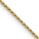 14k Yellow Gold 0.8mm Solid Diamond-cut Parisian Wheat 22 Inch Chain