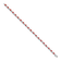 Rhodium Over 14k White Gold Ruby Bracelet