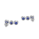 Lab Created Blue Sapphire Platinum Over Silver September Birthstone
Earrings 4.94ctw