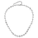 Rhodium Over Sterling Silver 16-inch with 2-inch Extension Fancy Link Necklace