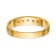 14K Yellow Gold AA Quality Ladies Wedding Band
