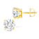 Lab Grown White Diamond 14K Yellow Gold Stud Earrings VS1 Clarity E
Color, IGI Certified 2ctw
