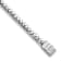 Rhodium Over Sterling Silver Polished 5.85mm Link Bracelet