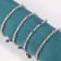 Rhodium Over Sterling Silver Oval Pink Sapphire and White Zircon Bolo
Bracelet 1.1ctw