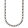 Rhodium Over Sterling Silver Polished 5.0mm Box 24 Inch Chain