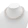 Rhodium Over Sterling Silver 6-7mm Freshwater Cultured Pearl/Glass Bead
Twisted Necklace