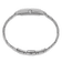 Mens Charles Hubert Solid Stainless Steel White Dial 26x31mm Watch