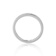 Baguette White Topaz Sterling Silver Eternity Band Ring, 0.40ctw