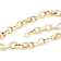 Rolo Link Chain Bracelet In 10K Gold
