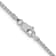 14k White Gold 1.9mm Box Chain 24"