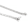 Lab-Created White Sapphire Tennis Bracelet In Sterling Silver 7.01ctw