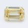 1.11ct Intense Yellow Emerald Cut Lab-Grown Diamond SI1 Clarity IGI Certified
