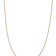 14k Yellow Gold 1.4mm Solid Forzantine Cable 22 Inch Chain
