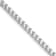 14K White Gold 3mm Franco Chain Necklace