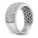 Rhodium Over 14K White Gold Diamond Band 2.02ctw