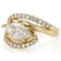 Moissanite Marquise And Round Bypass Ring In 14K Gold Over Sterling
Silver 2.44ctw DEW