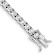 Rhodium Over 10k White Gold Illusion Setting Diamond Bracelet