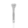 White Cubic Zirconia Platinum Over Sterling Silver Ring 1.70ctw