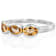 Citrine Three-Stone Ring In Platinum Over Sterling Silver