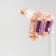 Amethyst and CZ 4.51 Ctw Octagon 18K Rose Gold Over Sterling Silver
Center Design Earrings Jewelry