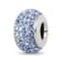 Sterling Silver Reflections Light Blue Full Preciosa Crystal Bead