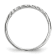 Rhodium Over Sterling Silver Children's Enameled Hearts Ring