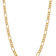 14k Yellow Gold 8.5mm Figaro Link 26 Inch Chain