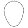 Rhodium Over 14k White Gold Polished Fancy Link Necklace