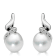 14KW Freshwater 8-9mm Pearl Drop Diamond Earrings
