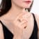 Square Cushion Citrine Sterling Silver Solitaire with Beaded Halo Ring, 1.95ct