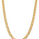 14k Yellow Gold 9.4mm Flat Cuban 20 Inch Chain