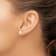 Sterling Silver White Freshwater Cultured Pearl 6-7mm Button Earrings