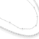 Layering Necklace Set Of 2 In Sterling Silver