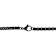 Robert Alton Men's Box Link Chain Necklace 4mmIn Stainless Steel 24 Inch