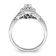 Rhodium Over 14K White Gold Eternal Promise Lab Grown Diamond Halo
Complete Ring 0.554ctw