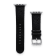 Gametime NHL Seattle Kraken Black Leather Apple Watch Band (38/40mm
S/M). Watch not included.