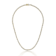 CZ Tennis Necklace In 14K Gold Over Sterling Silver