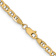 14k Yellow Gold 3.75mm Solid Concave Mariner 26 Inch Chain