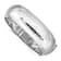 Rhodium Over Sterling Silver Diamond-cut 20mm Hinged Bangle Bracelet