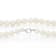 6mm Cultured Freshwater Pearl Strand Necklace in Sterling Silver
