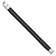 Black Leather and Stainless Steel Antiqued and Brushed 8.25-inch with
0.5-inch Extension Bracelet